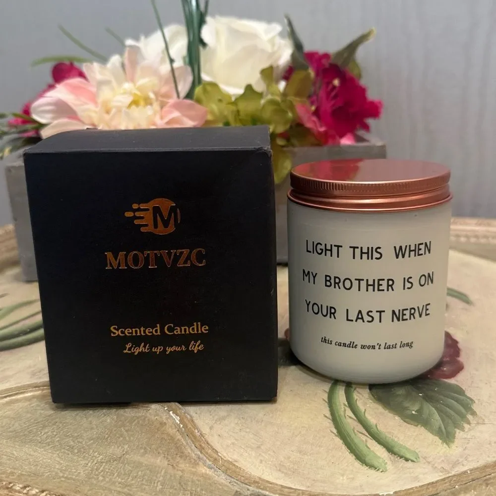 NEW Funny Sister-in-Law Lavender Scented Candle with Box